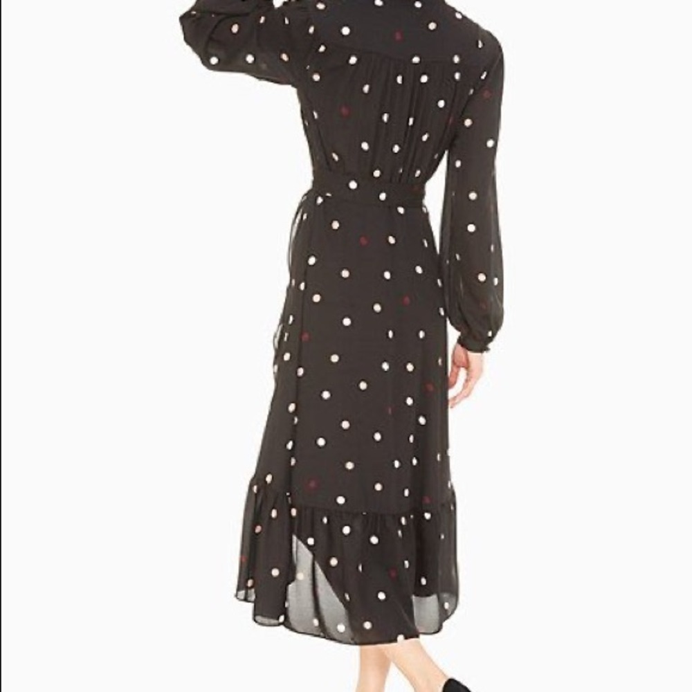 Kate Spade Bakery Dot Wrap Dress - Picture 3 of 6